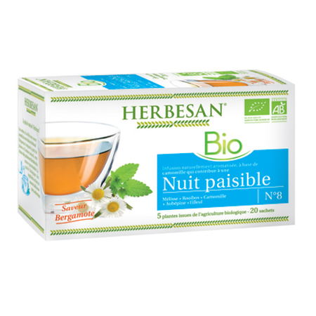 25 Herbesan Nuit Paisible Bio_ Une infusion - nos incontournables