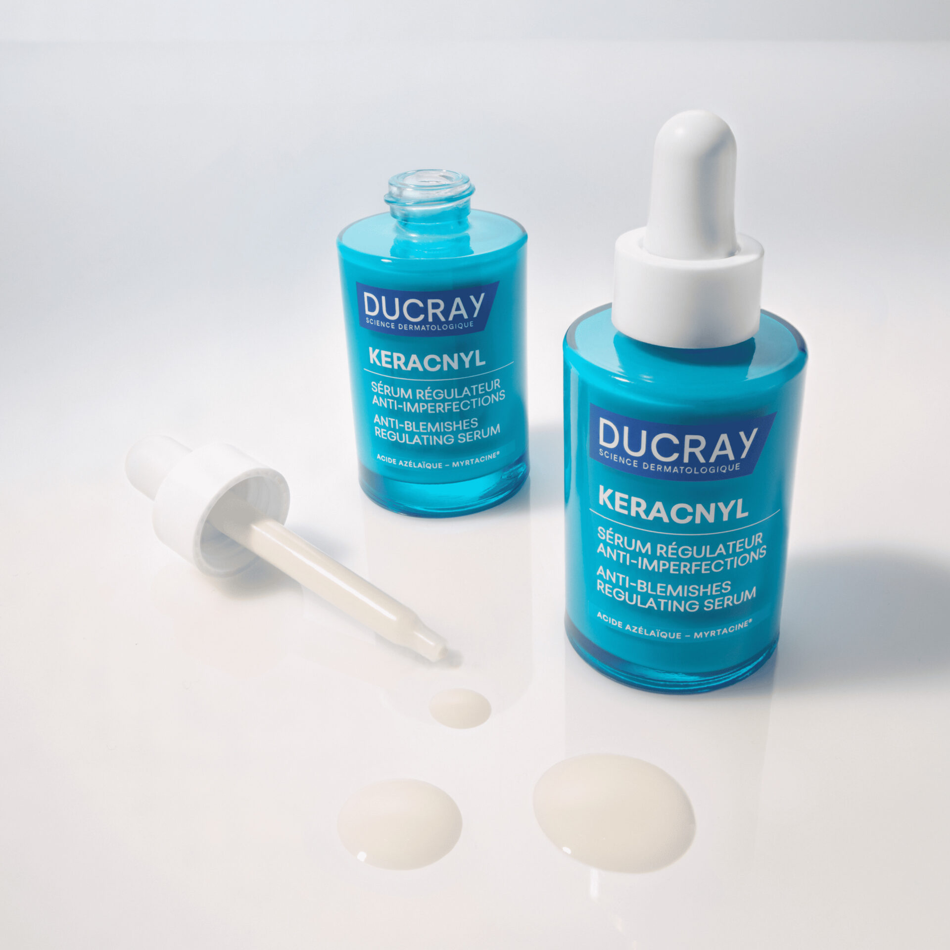 Keracnyl Serum Regulateur en-tete Peaux grasses à imperfections, à tendance acnéique