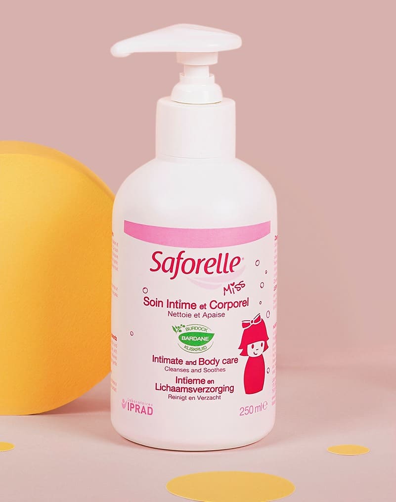 Saforelle Miss pour la toilette intime des petites filles Iprad