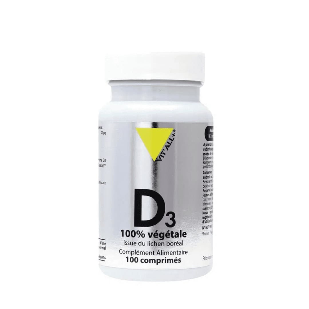 vitallplus_VITAMINE D3 Végétale_800 UI (20mcg)_comprimés