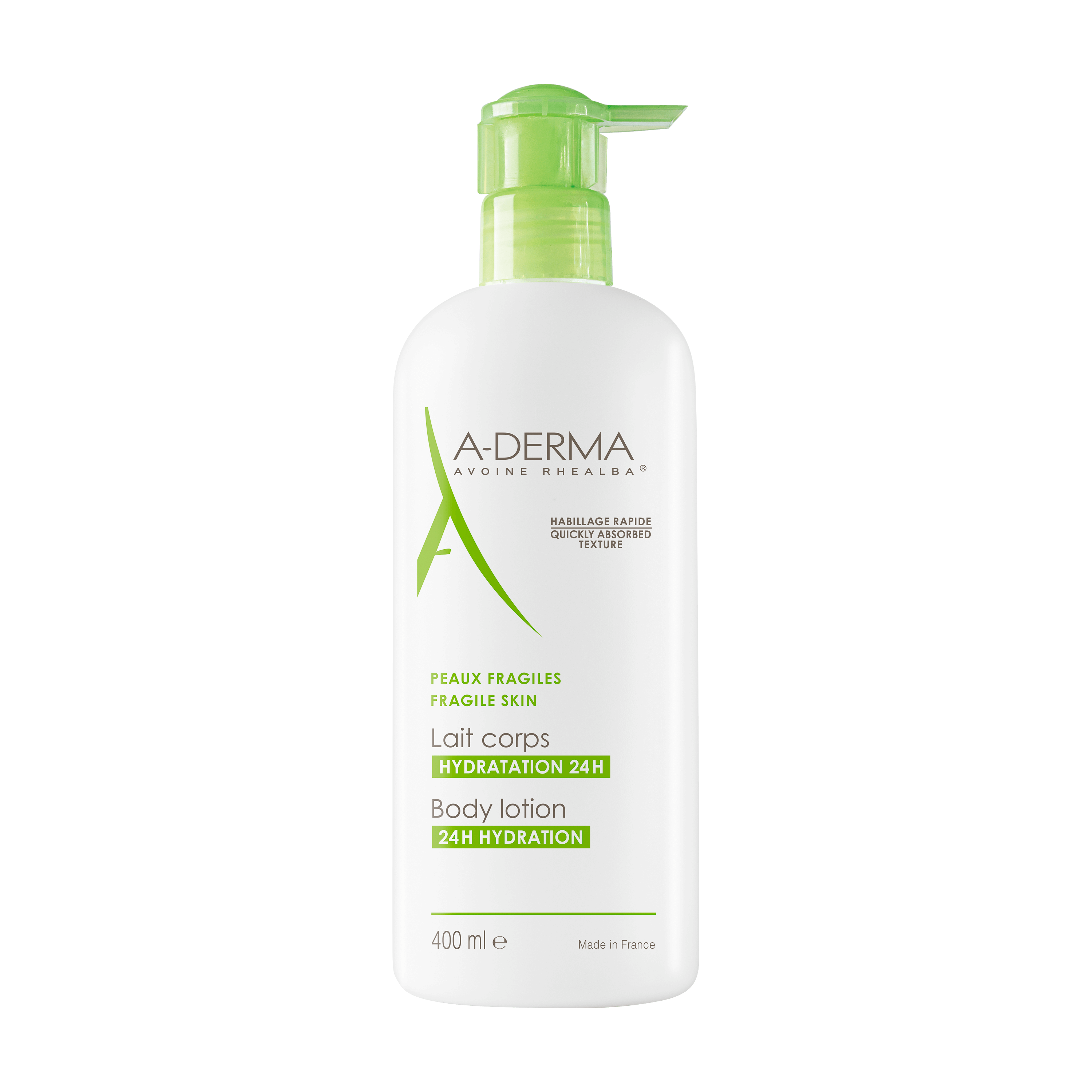 ADerma Lait corps hydratation 24h 400ml-min