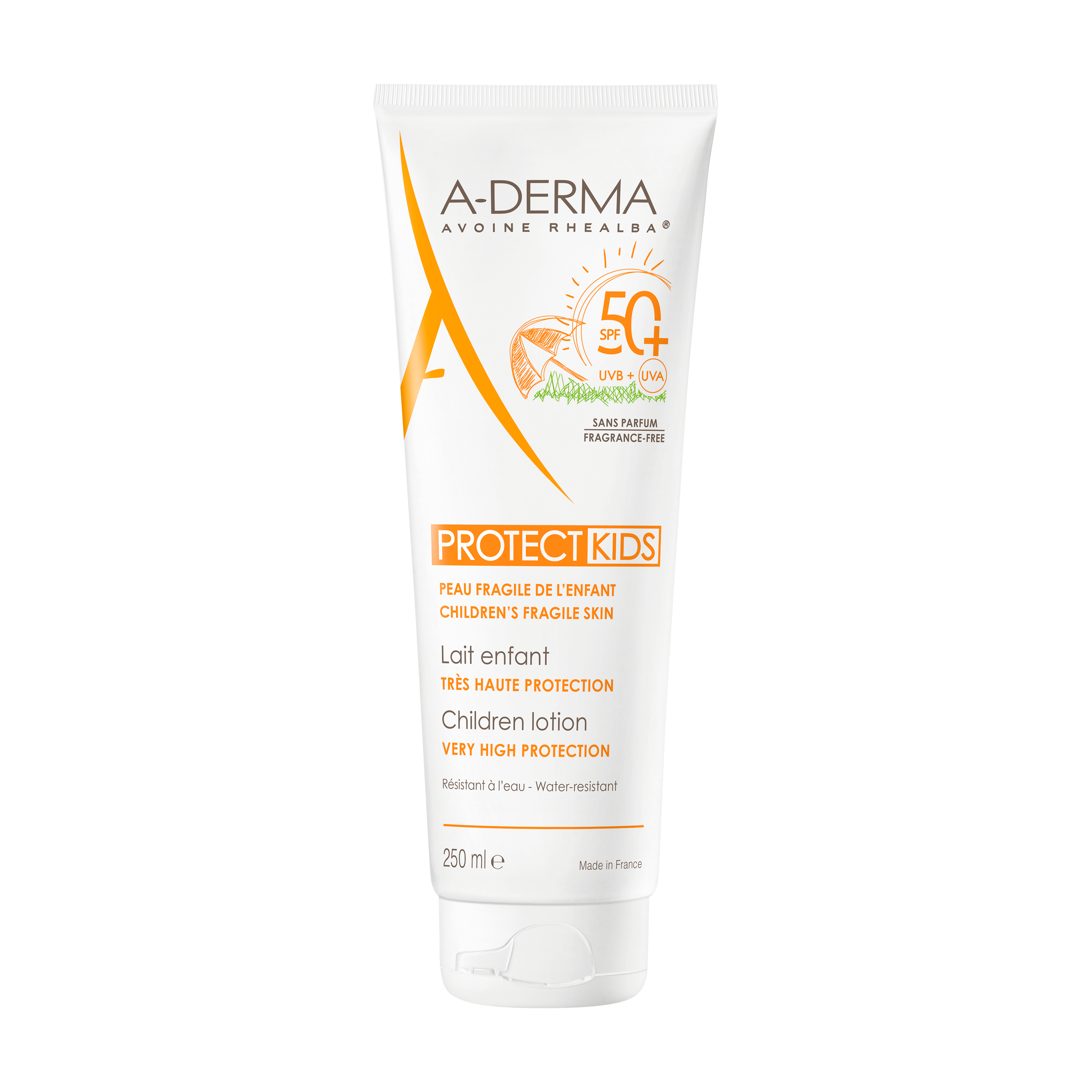 ADerma Protect lait solaire enfant spf50 250ml-min