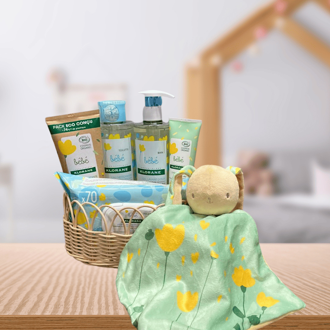 klorane_panier_bebe Coffret Petit Brin avec le Hochet