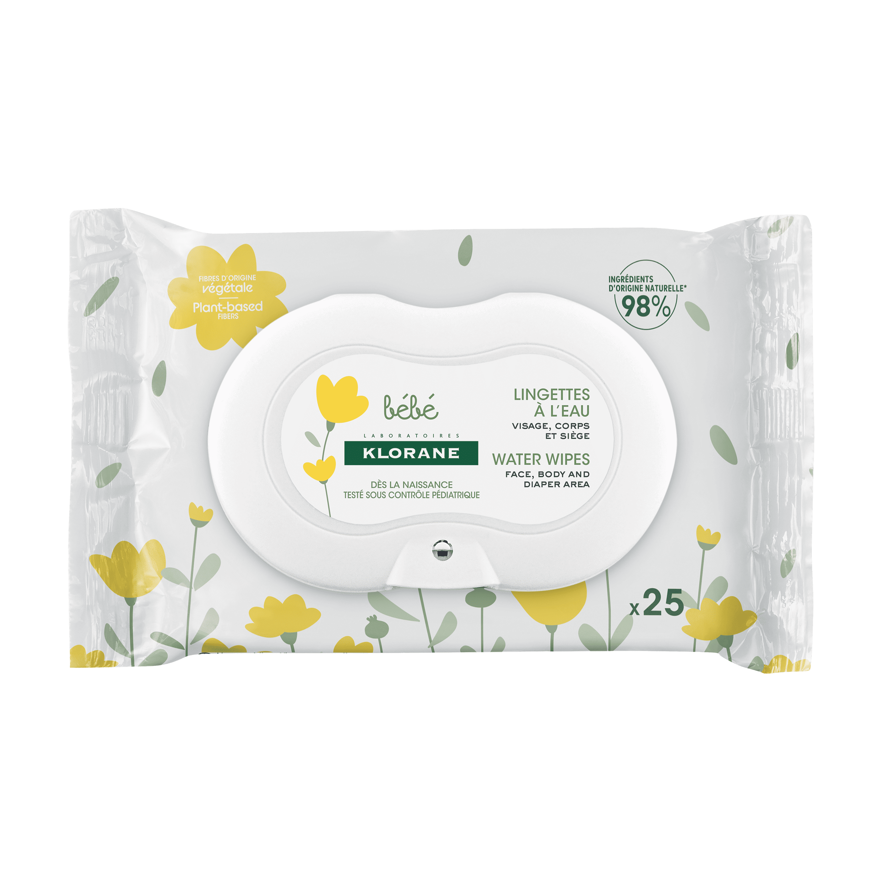 Klorane Bebe Lingettes x25