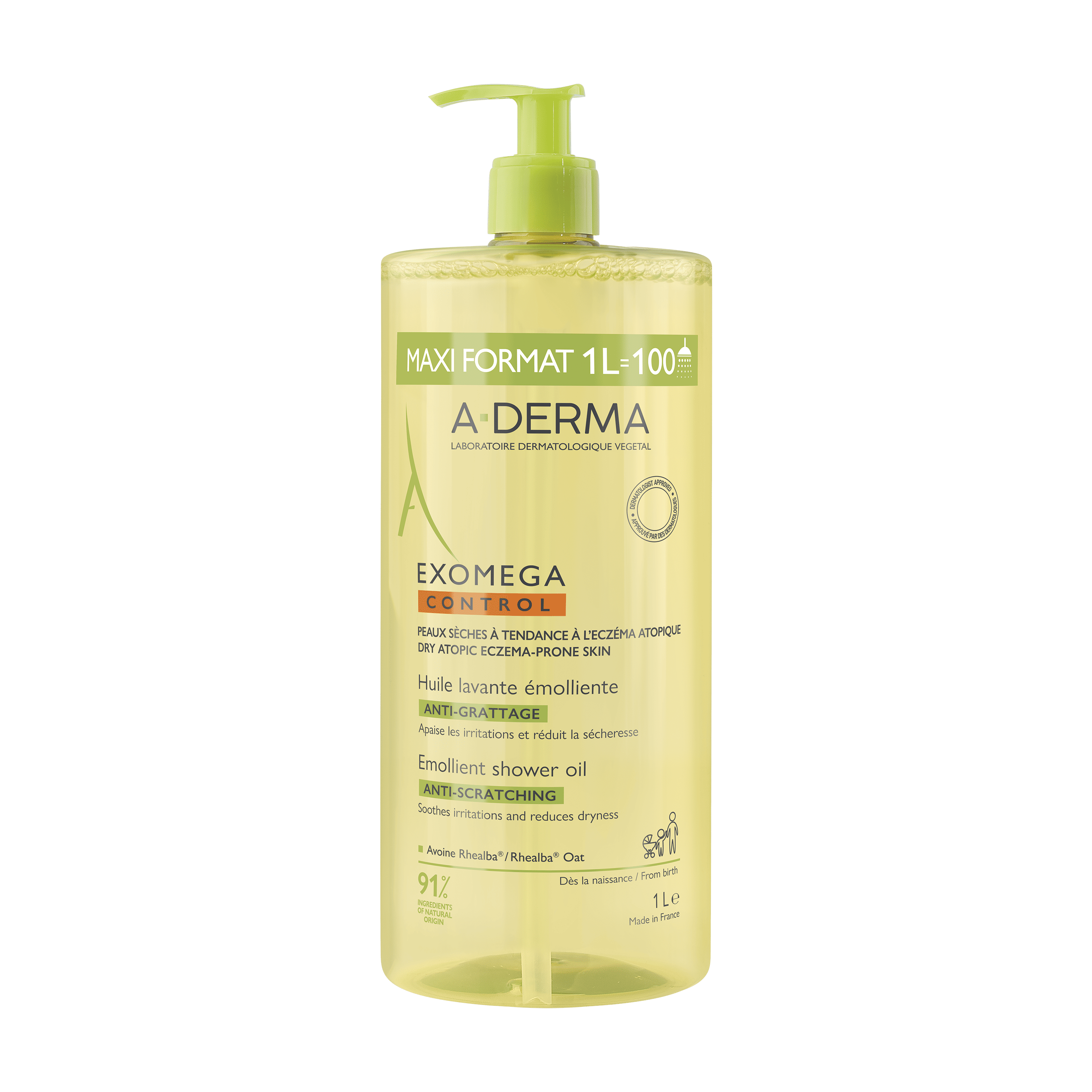 Aderma Exomega huile 1 litre