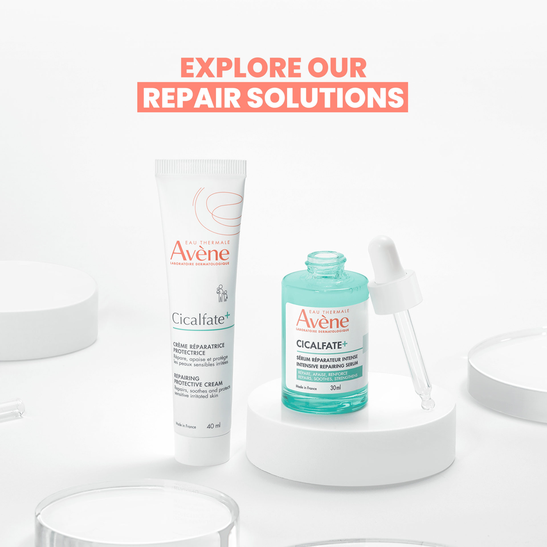 Avene Cicalfate Gamme