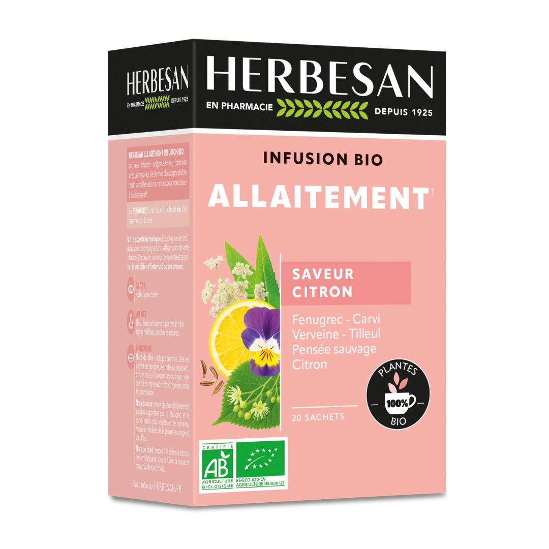 Herbesan Allaitement Infusion Perte de Poids Maté Vert