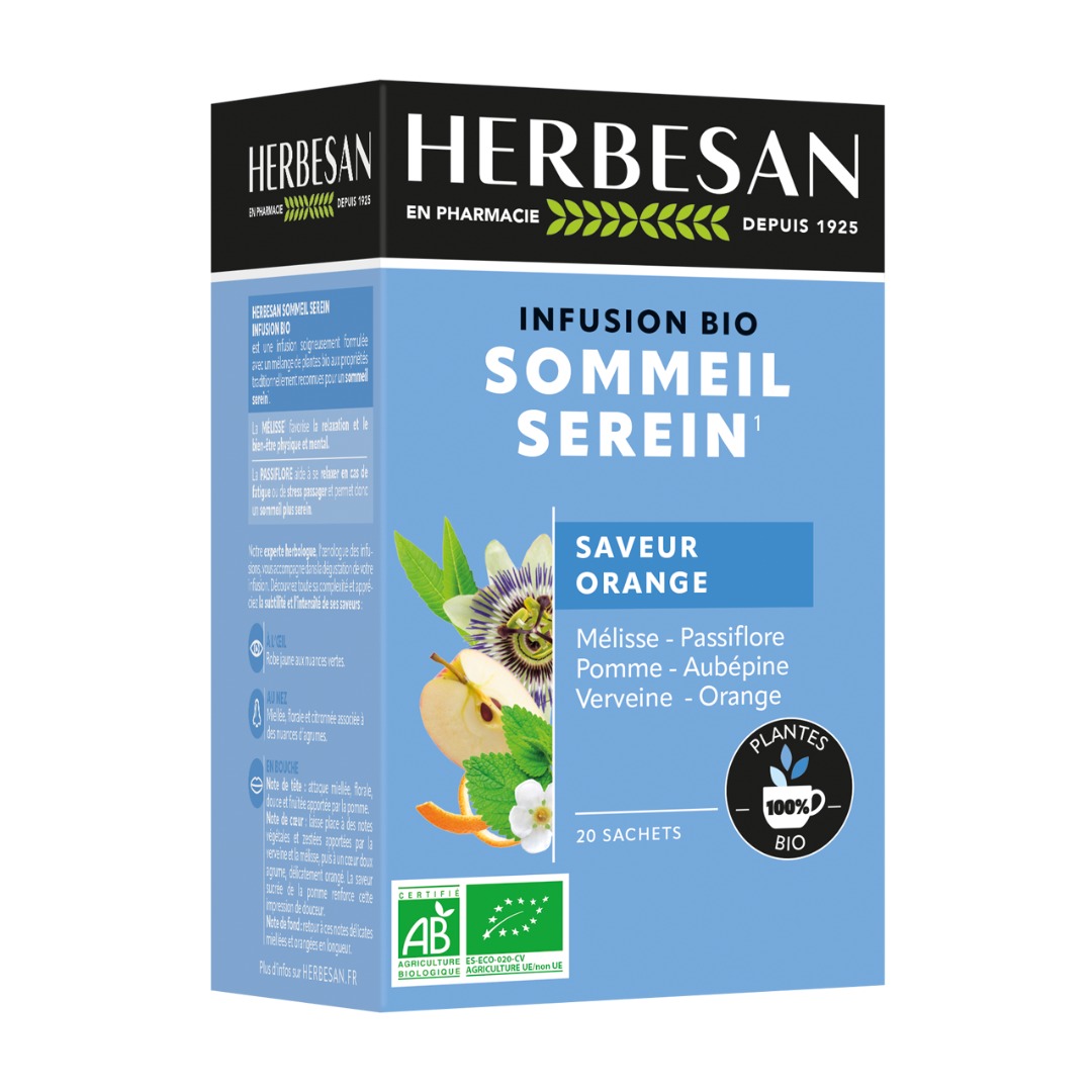 Herbesan Sommeil Serein Infusion Brûle Graisses Maté Vert